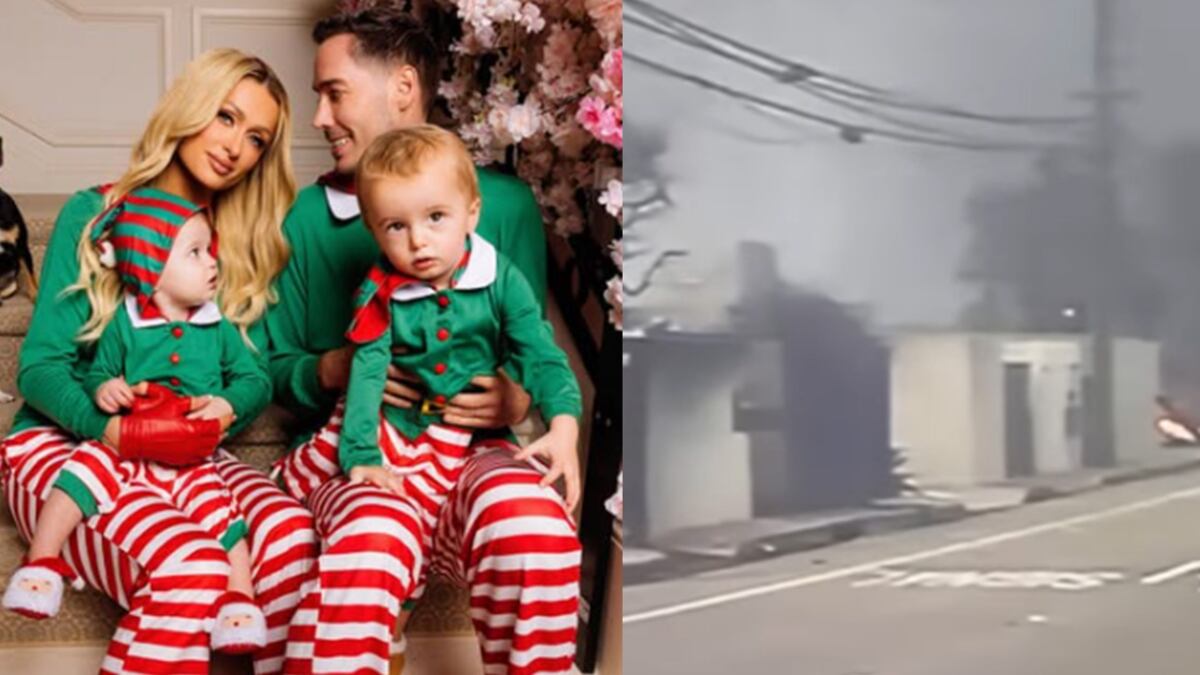 Paris Hilton incendio casa