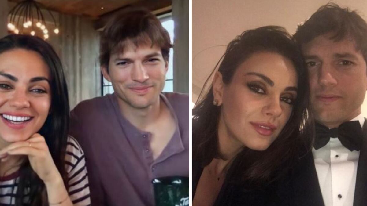 Ashton Kutcher y Mila Kunis