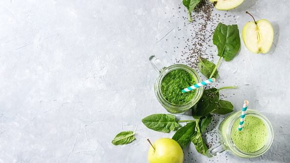 Cómo preparar un batido de espinacas