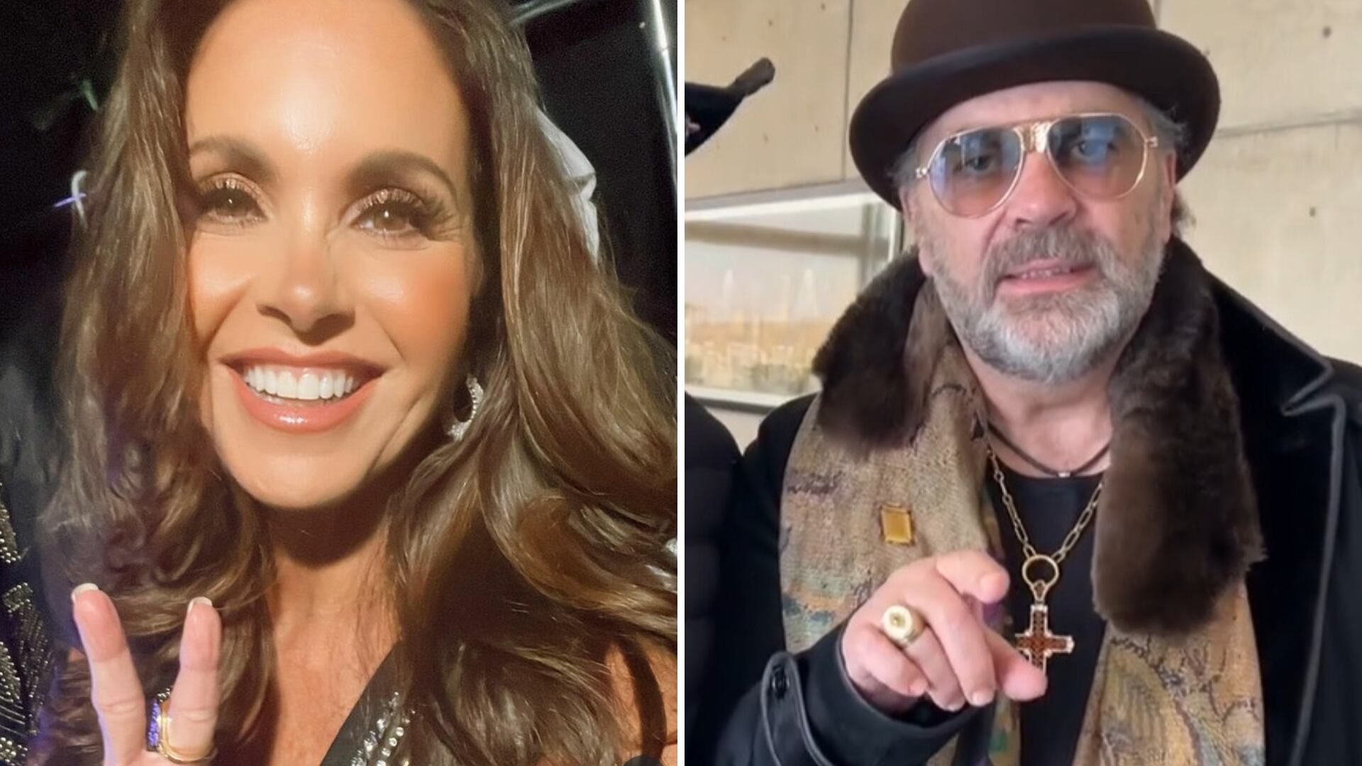 Lucero le gritó a Manuel Mijares desde el público que su canción "Es de ardidos".