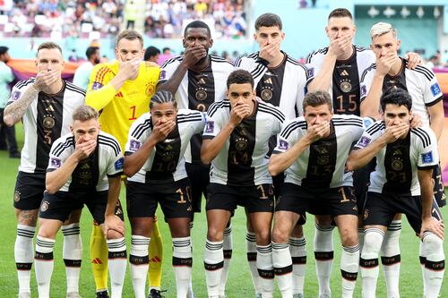 Futbolistas de Alemania se ‘taparon la boca’ antes de jugar ante Japón: ¿por qué?