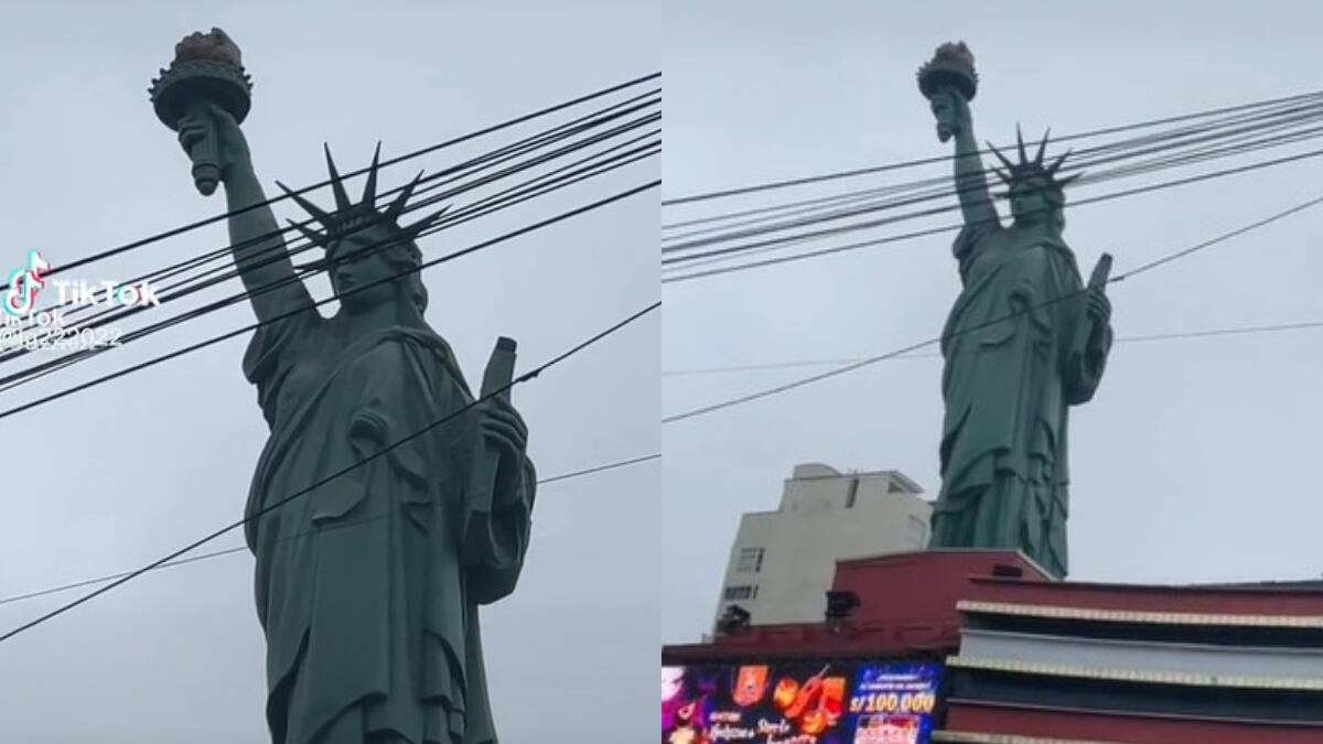 Era una Estatua de la Libertad, pero no la de Nueva York