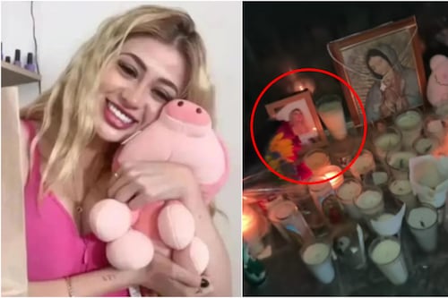 “¡De terror!” Internautas detectan escalofriante detalle entre las flores en la ofrenda a Valeria Márquez