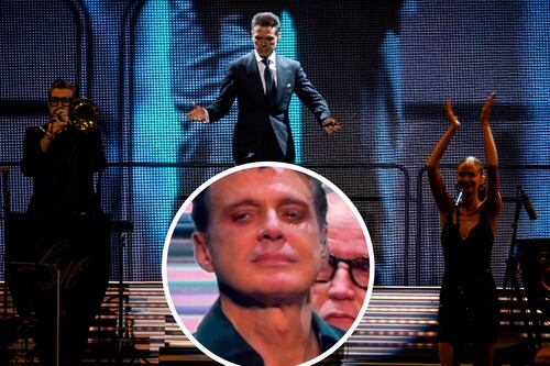 Luis Miguel se quiebra y llora ante la sorpresa de fans al verlo como nunca antes