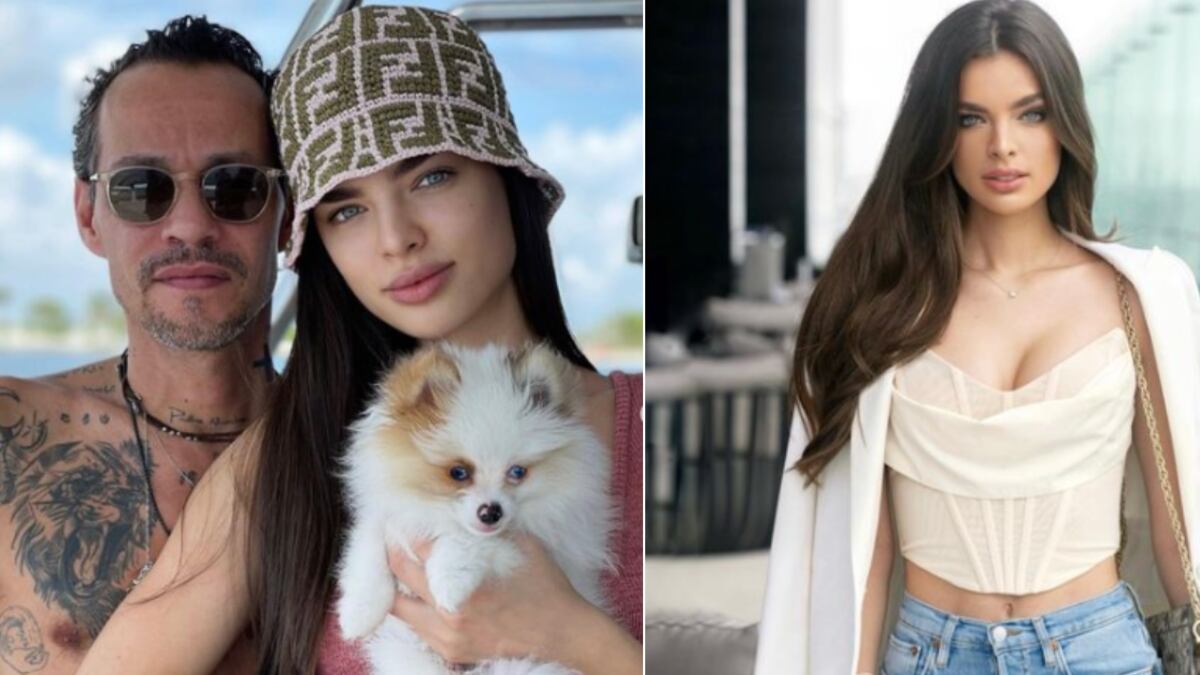 Marc Anthony y Nadia Ferreira son marido y mujer.