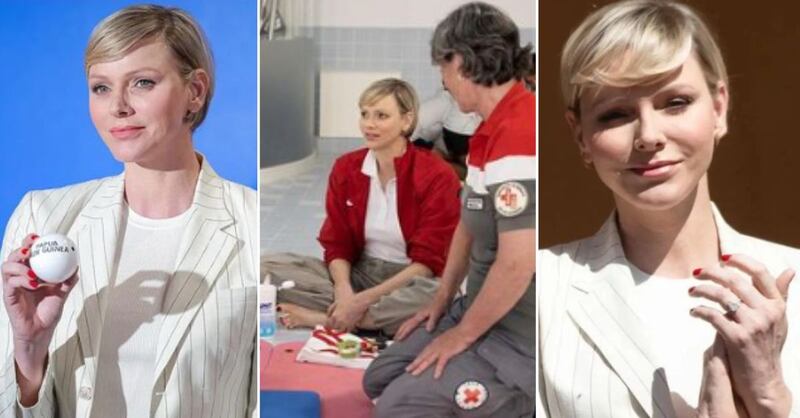 Charlene de Mónaco se luce con el color de uñas de los pies que rejuvenece a las mujeres de 40 a 50 años