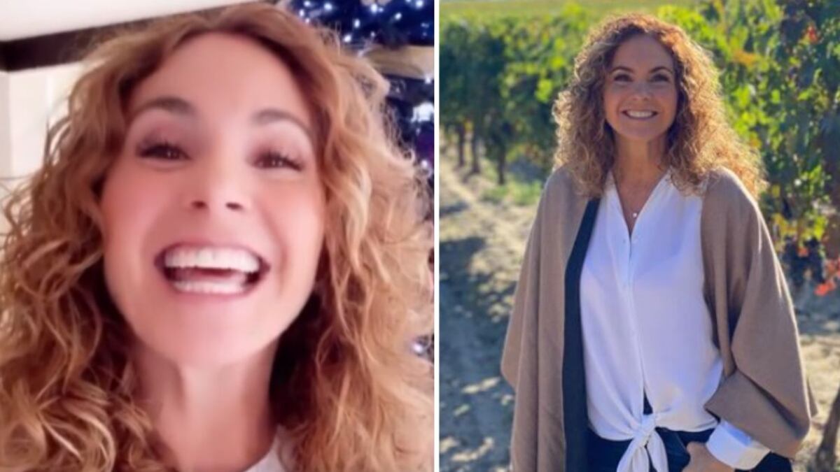 Lucero posa sin maquillaje y muestra sus arrugas y canas