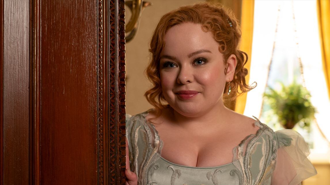 Nicola Coughlan es la protagonista de la tercera temporada de 'Bridgerton'