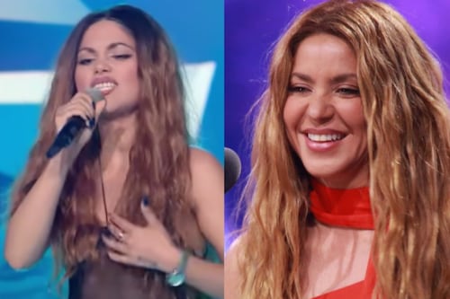 Llegó a la original: Shakira conoció presentación de su doble exacta y se fue ‘para atrás’