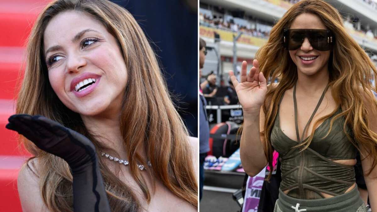 Shakira looks