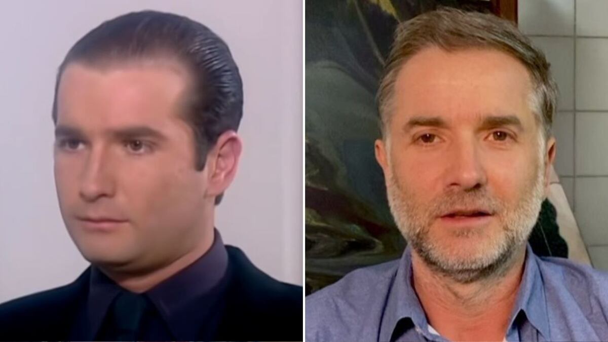 Luis Mesa en 'Betty, la fea' y en la actualidad