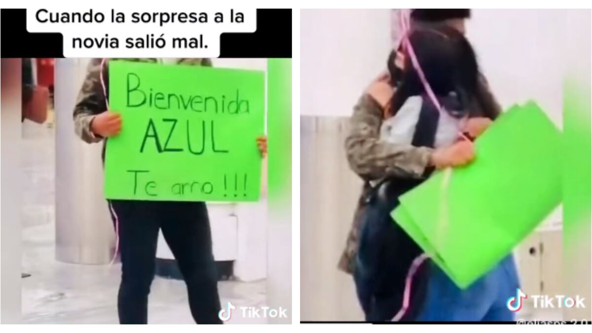 Quería darle una sorpresa a su novia, pero terminó siendo engañado
