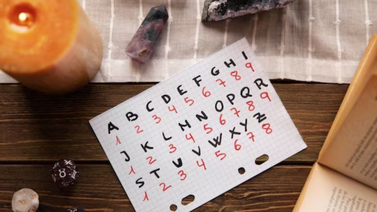 Numerología: Este es el significado espiritual de tu nombre según tus iniciales