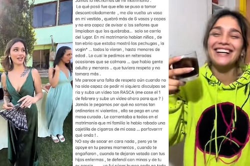 VIRAL: Recién casada acusa a su amiga de arruinarle el matrimonio: “Fuiste ordinaria y malagradecida conmigo el día de mi boda”