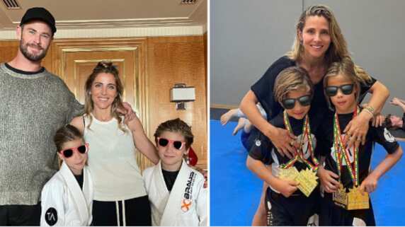 Todos los deportes que practican hijos de Chris Hemsworth y Elsa Pataky