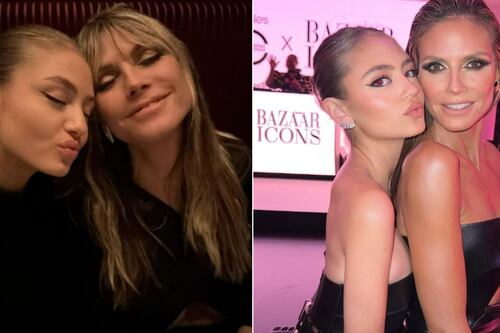 “Demasiado cringe”: Heidi Klum posa sensual en lencería junto a su hija y desatan polémica