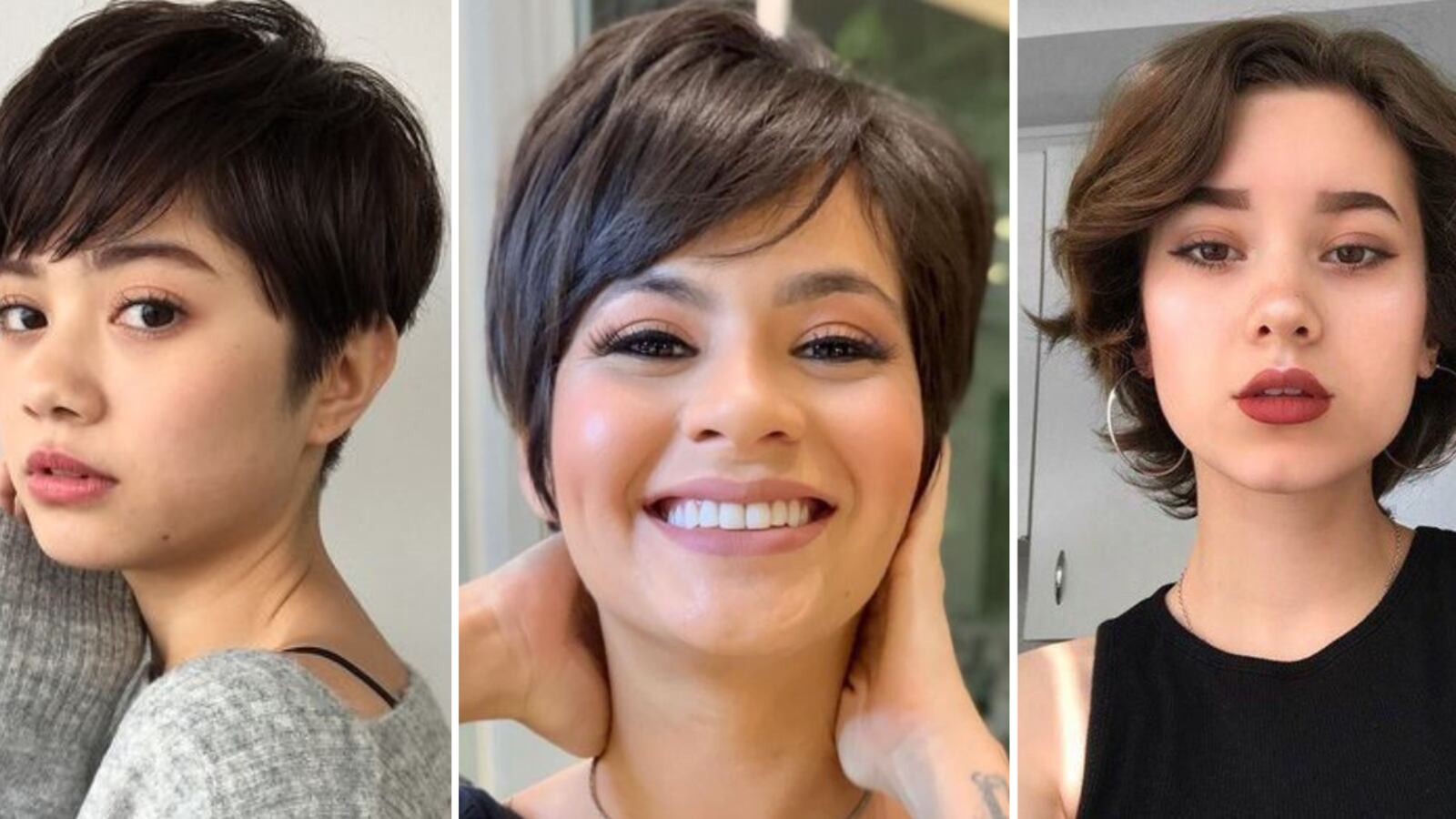 Corte de pelo pixie para cara redonda 2023