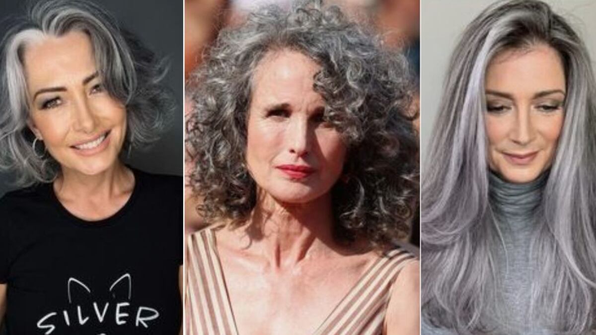 Las mejores mechas para presumir tus canas con orgullo y lucir tu melena natural