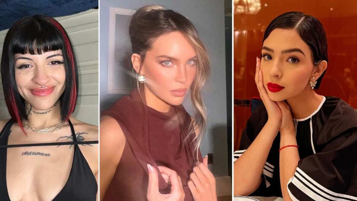 Belinda, Cazzu y Ángela Aguilar "compartieron" el mismo look capilar