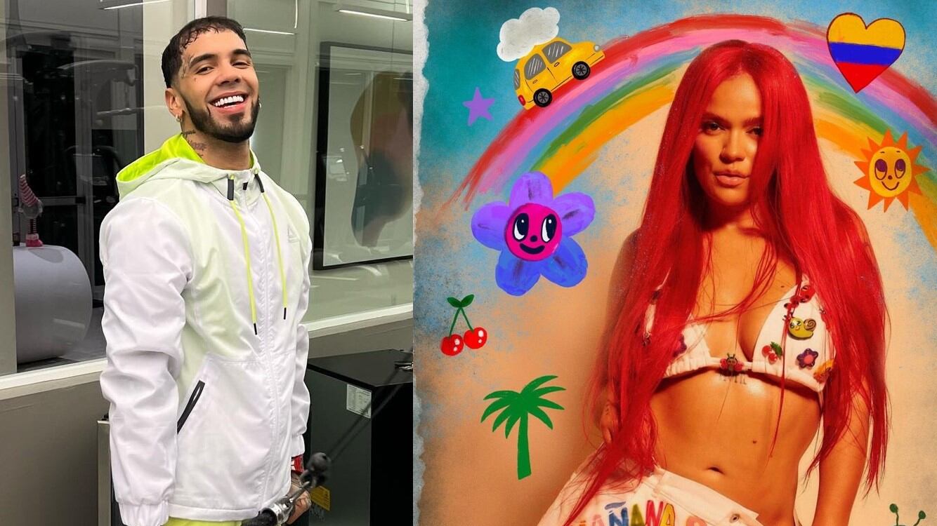 De nuevo Anuel hizo referencia a Karol G en una de sus presentaciones y le pide que escuche a la fanaticada.