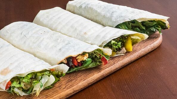 Wraps de pollo