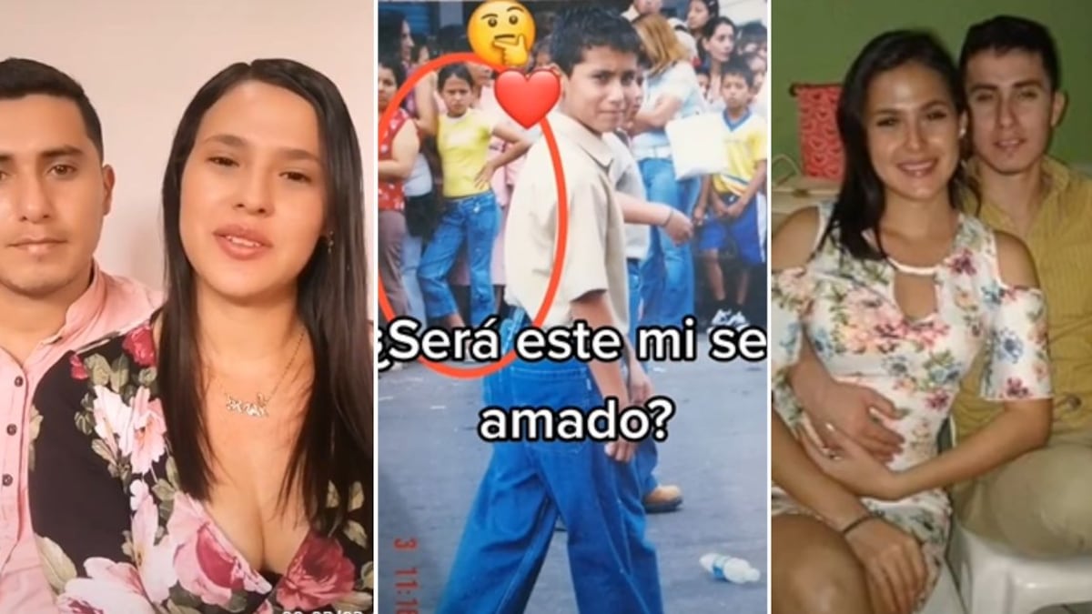 Ailiz Melina Zambrano Pinargote miraba un álbum de fotos de la infancia de su esposo y descubrió una foto que la sorprendió