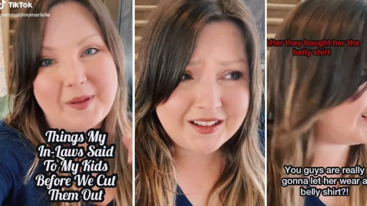 La influencer publicó una serie de videos explicando las razones por la cual exime a sus hijos de estar con los abuelos