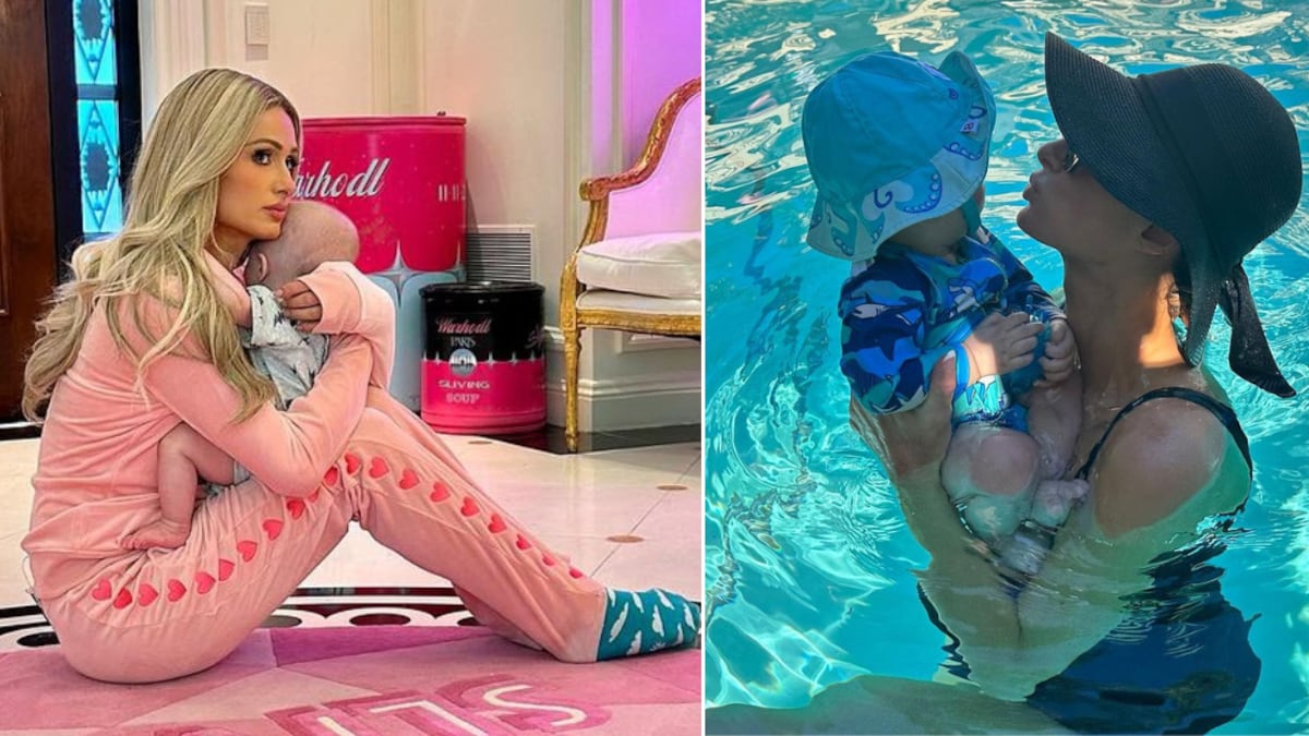 Paris Hilton celebra la llegada de su hija ‘London’ con una increíble decoración navideña, pero fans volvieron a hablar de su bebé.
