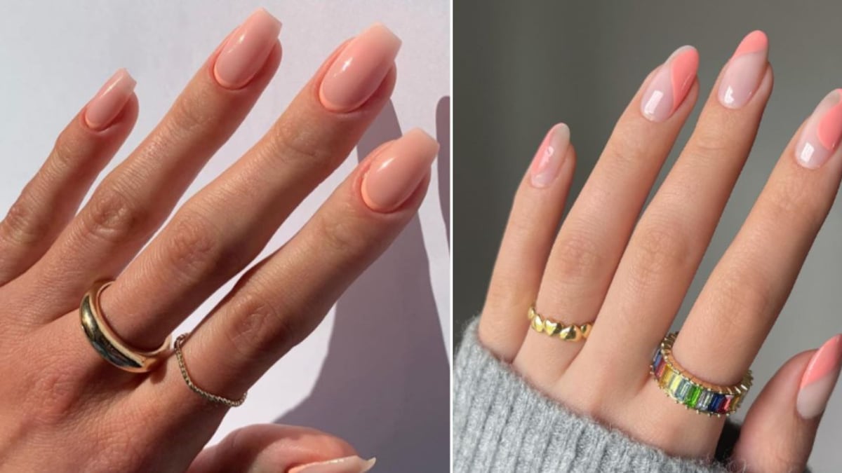 5 uñas Peach Fuzz que usan las mujeres de clase alta y que serán moda en 2024