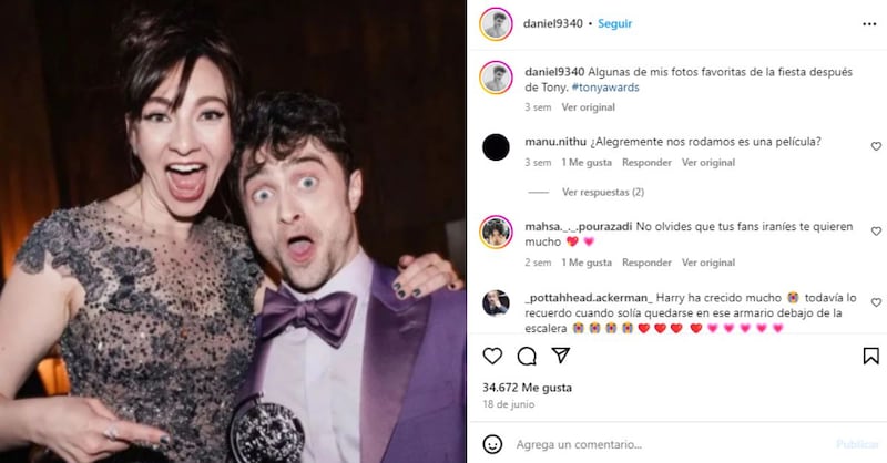 "Parecen madre e hijo": Daniel Radcliffe reaparece con su esposa mayor y reciben crueles burlas en redes