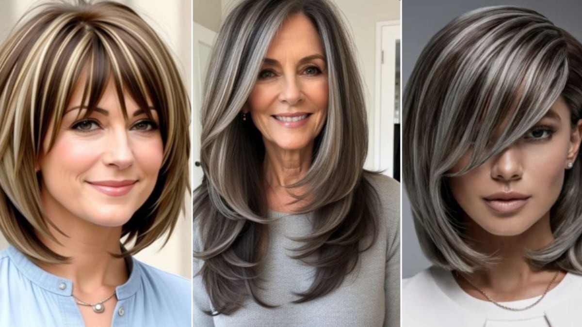 ¡Adiós a las canas! Las nuevas mechas que disimulan las canas y que rejuvenecen el rostro