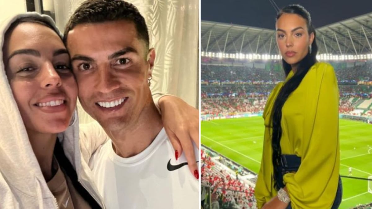 El polémico mensaje de Georgina Rodríguez a Cristiano tras juego de Portugal