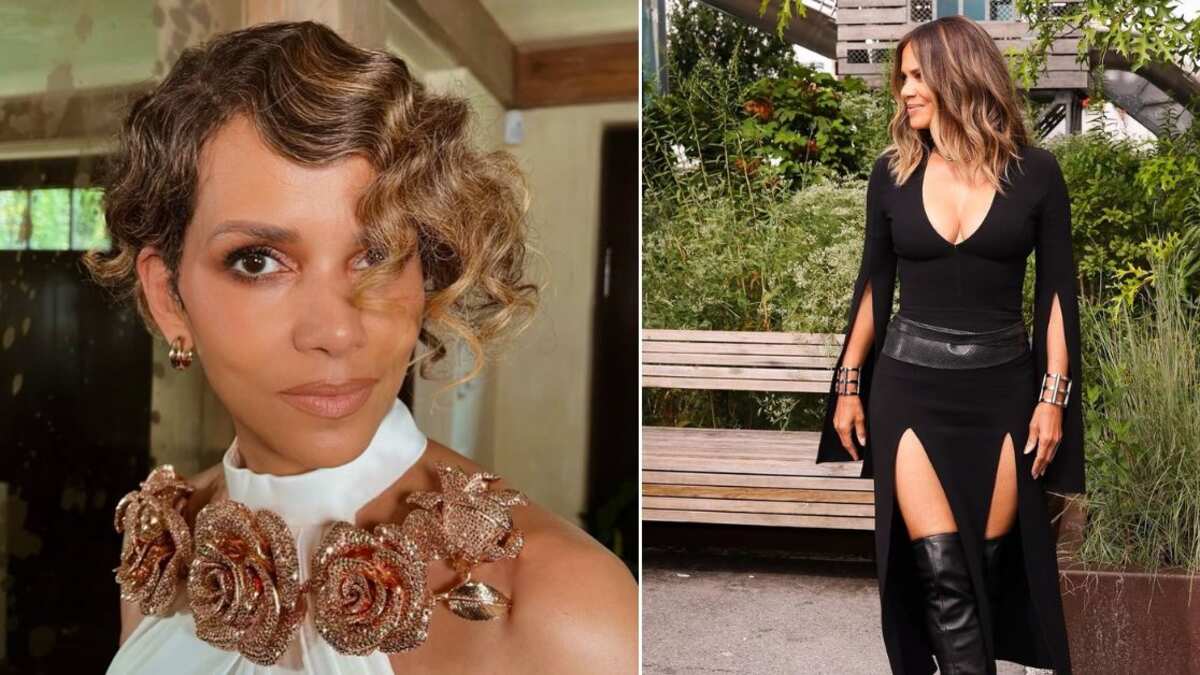 Halle Berry posó en lencería, pero toda la atención se la robó un detalle a sus pies