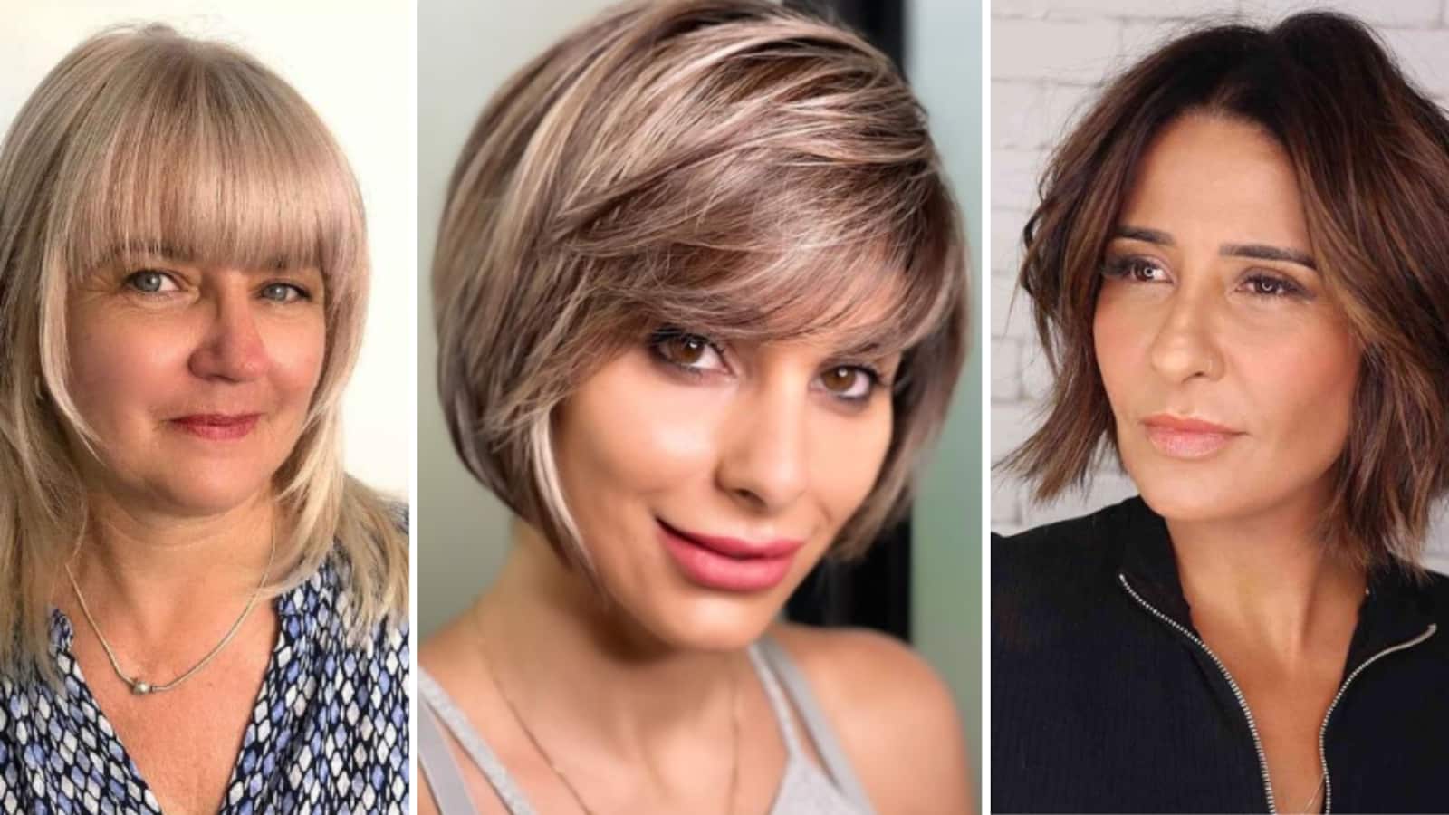 Cortes de cabello bob en capas