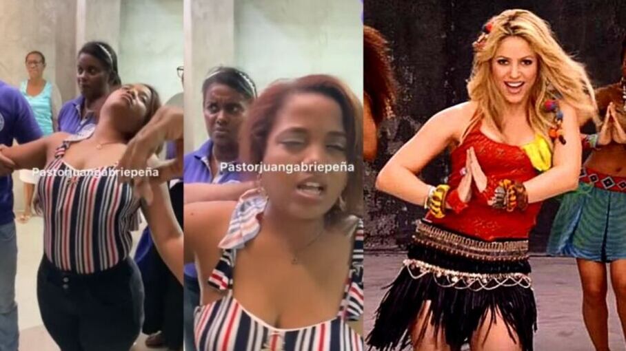 El momento causó curiosidad en redes sociales