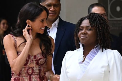 Así rindió homenaje Meghan Markle a la princesa Diana en su visita a Colombia