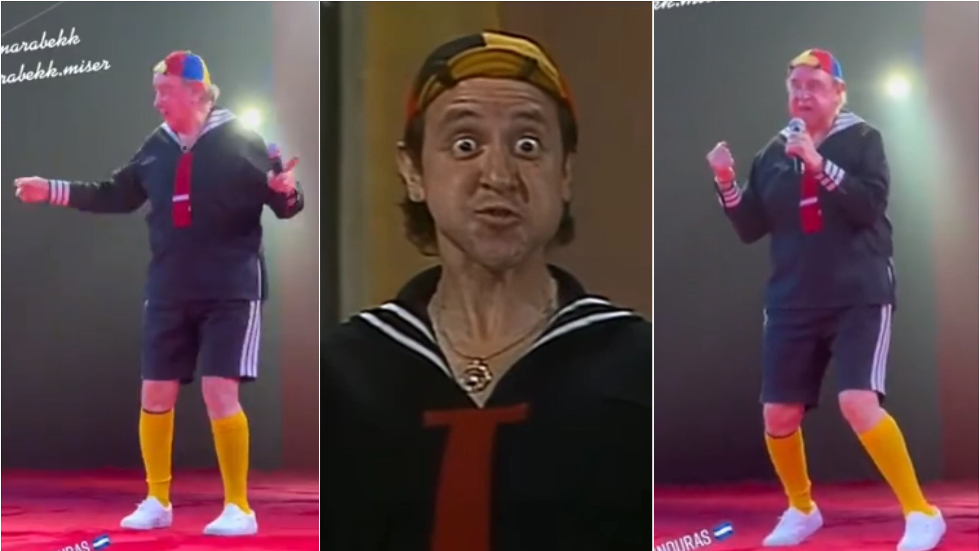 Carlos Villagrán, "Kiko" ha sido cuestionado por seguir bailando para ganar dinero