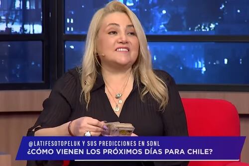 “También lo avisé”: Latife Soto reflota predicción del año pasado donde alertó de la muerte de un “político importante” en 2024