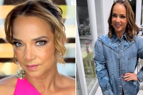 “Parece una niña”, el look de falda con el que Adamari López asistió a iglesia y desató polémica en redes