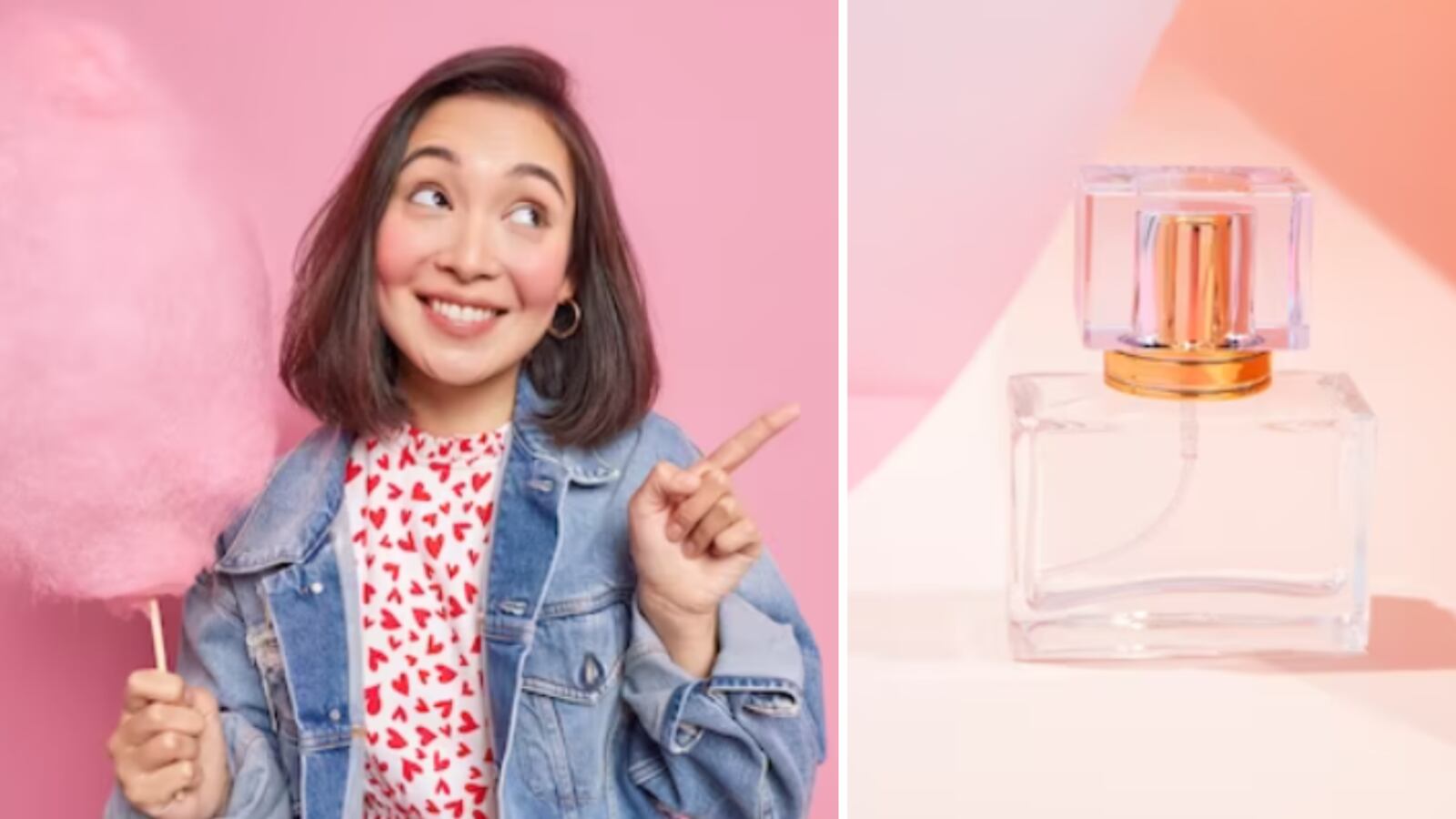 Perfumes que huelen a algodón de azúcar