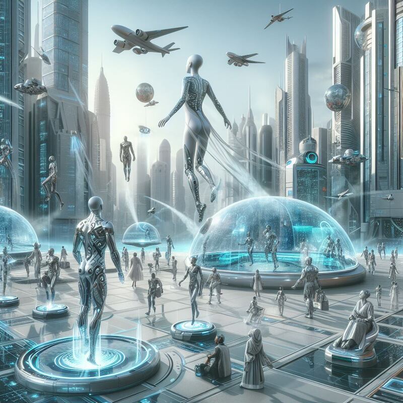 Preguntamos a la Inteligencia Artificial de Microsoft Copilot cómo lucirán los seres humanos dentro de mil años. El resultado es perturbador.