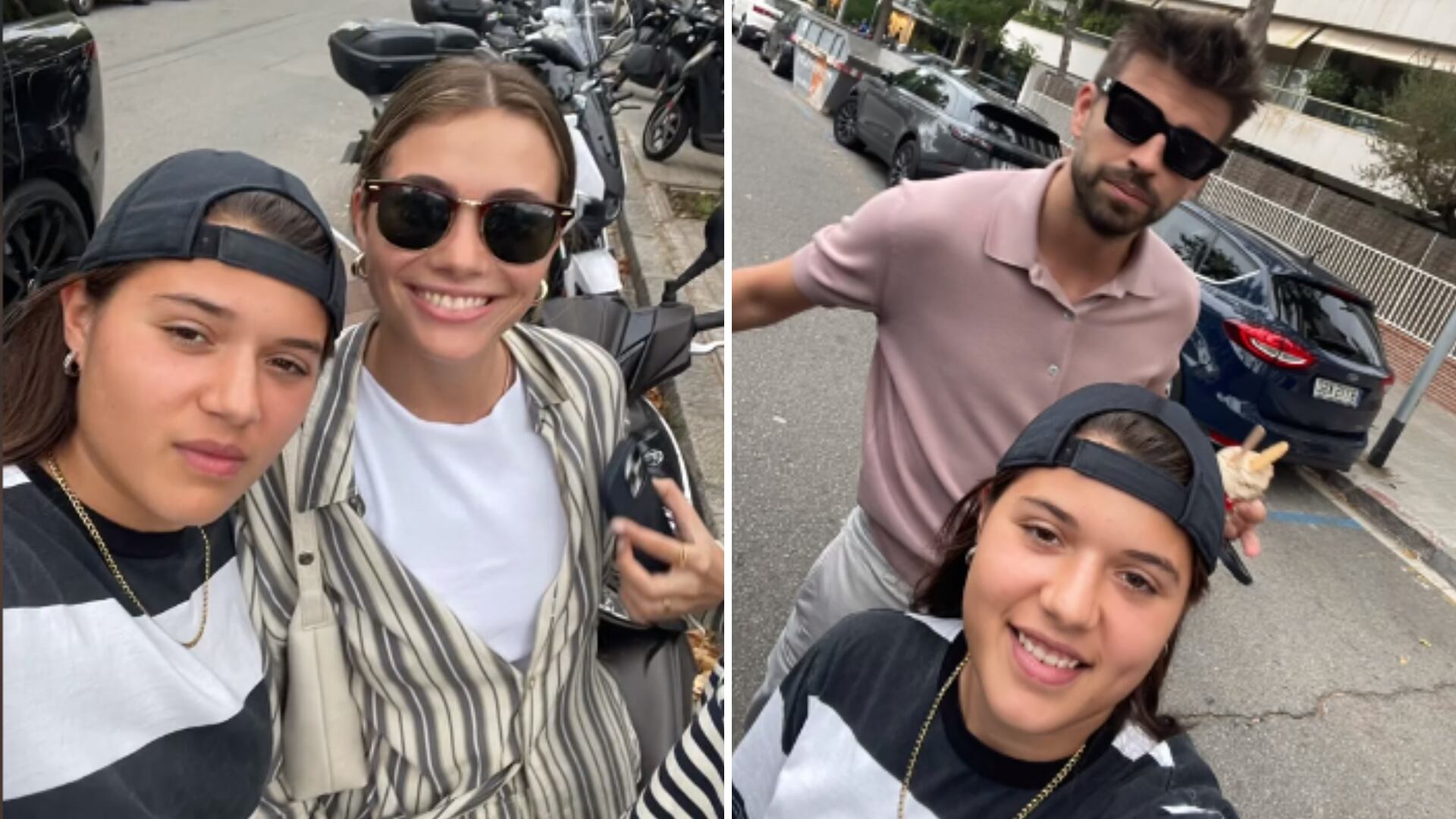 Clara trató de huir del lugar, pero accedió a tomarse una foto con la chica, quien la defendió con verdades.