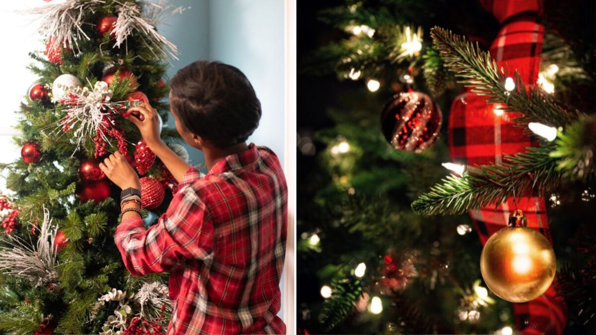 Los listones son uno de los elementos de decoración más recurrentes en Navidad