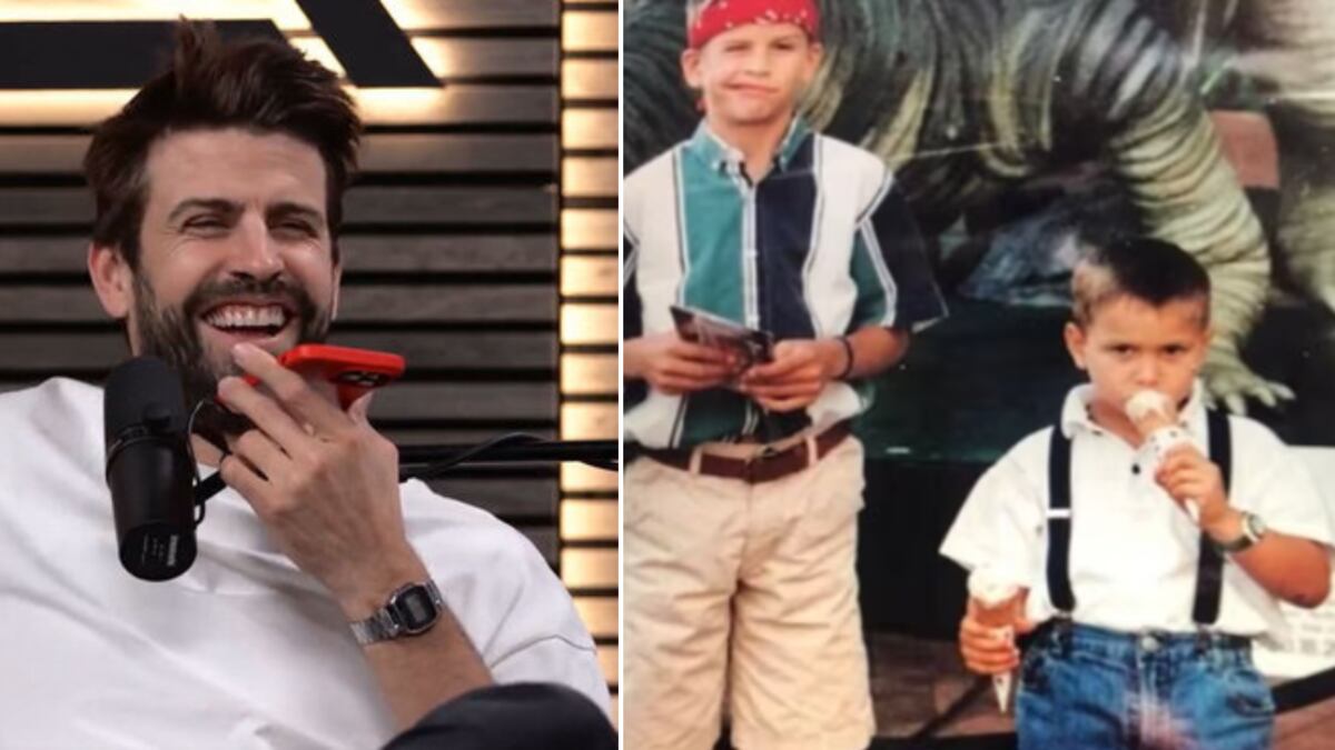 Piqué y su hermano