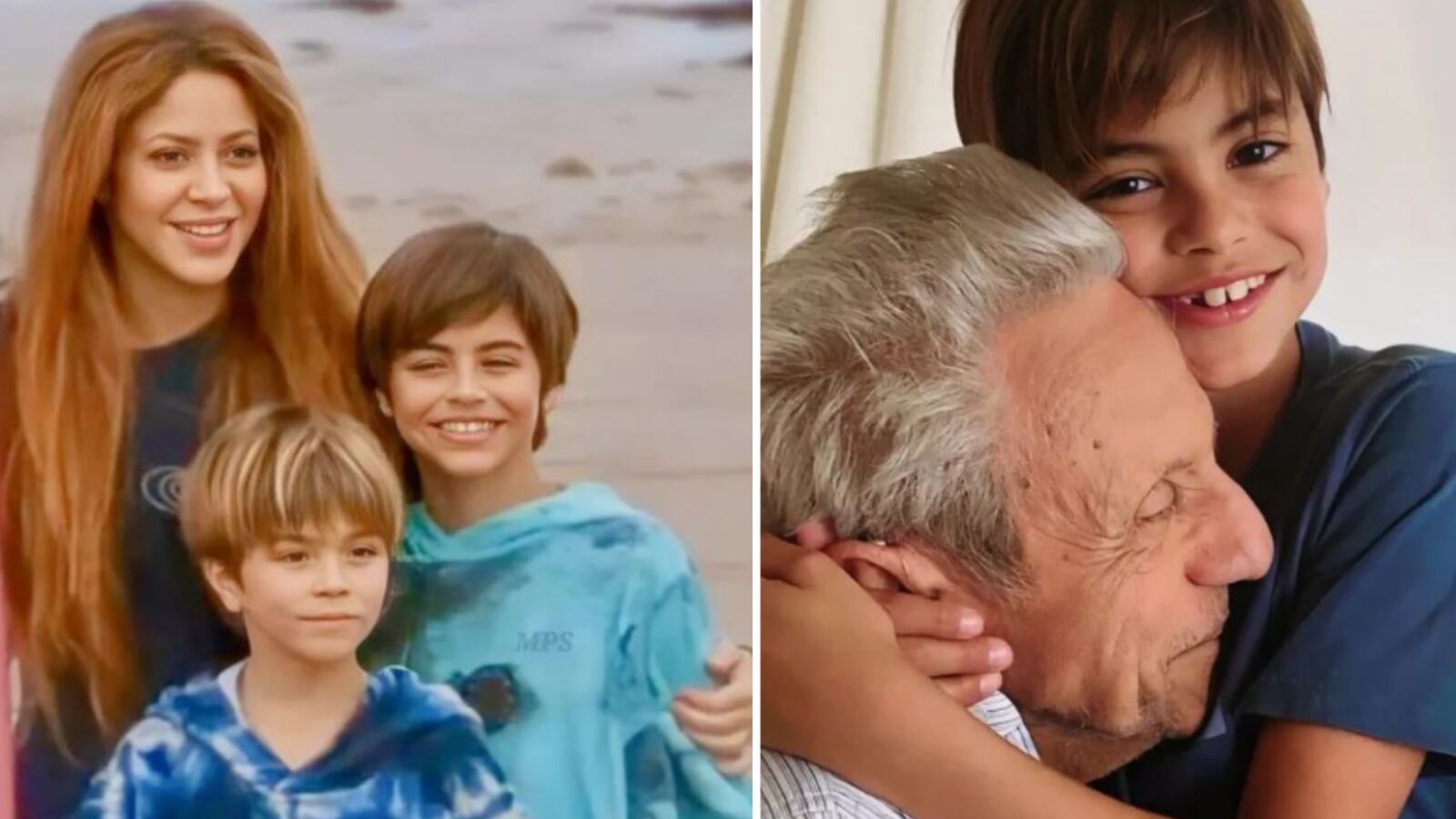 Shakira y Milan Piqué