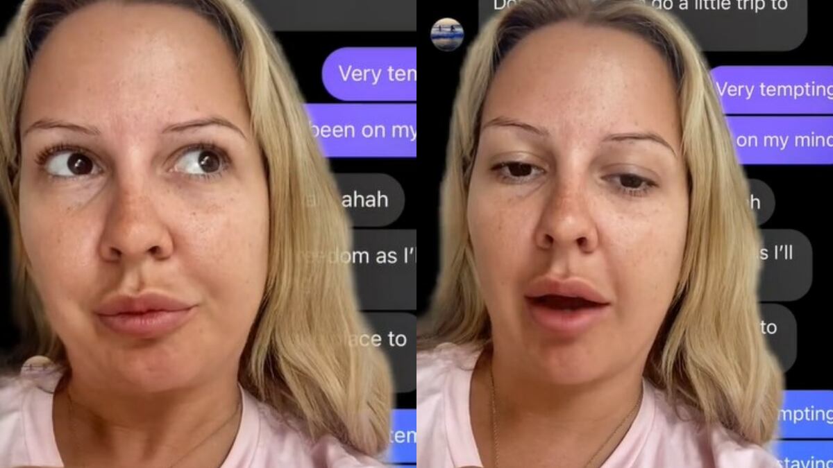 La mujer relató su experiencia