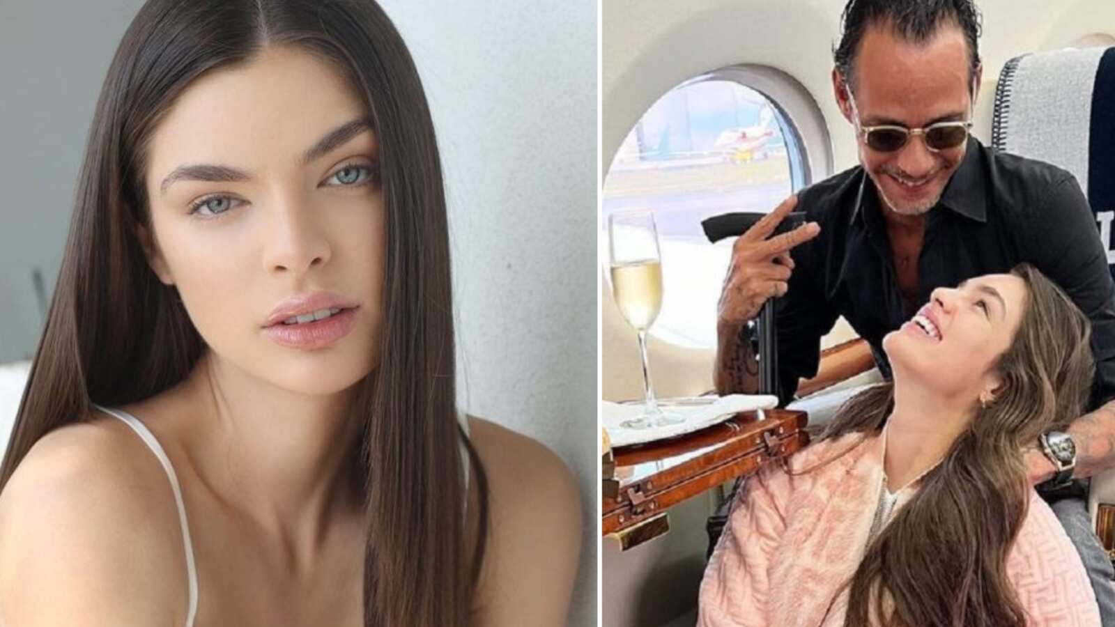 Nadia Ferreira y Marc Anthony