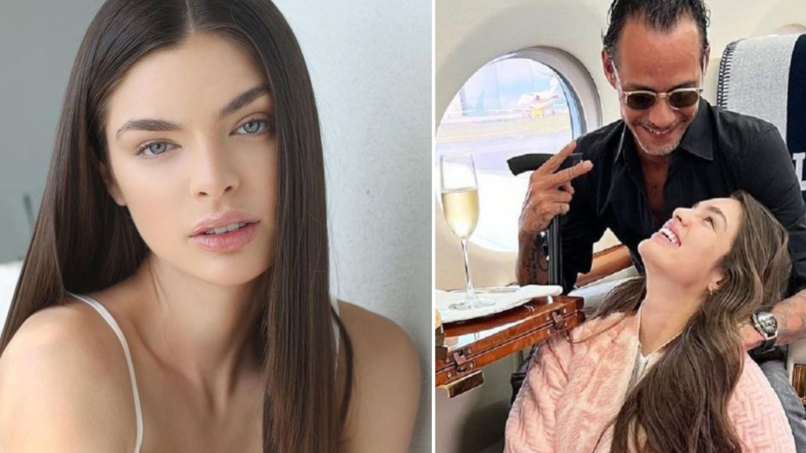 Nadia Ferreira y Marc Anthony