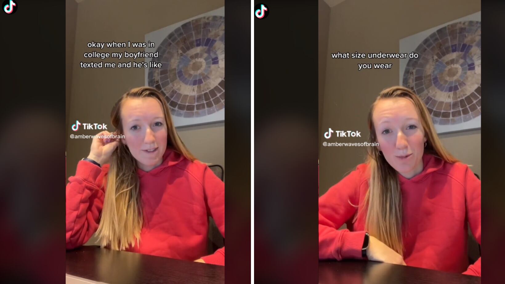 Amber compartió un secreto de hace años