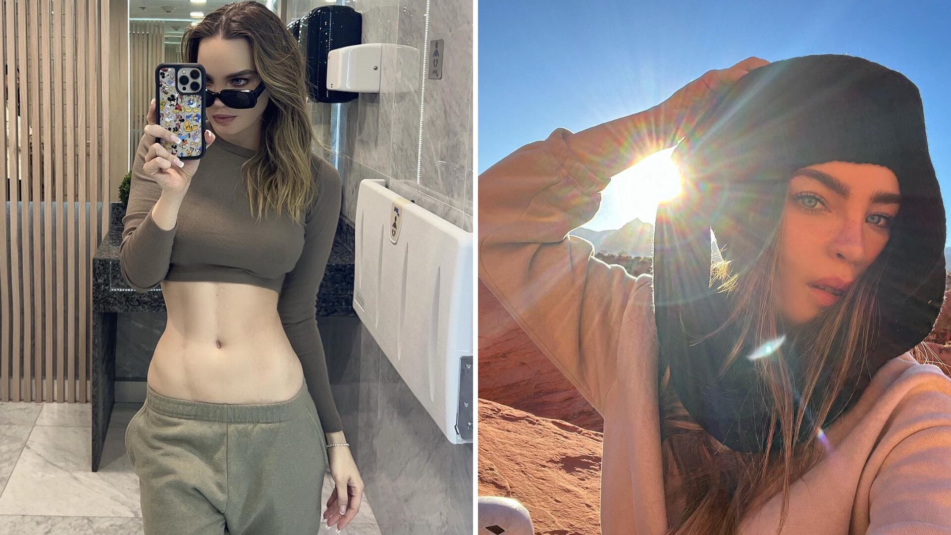 Belinda siempre se defiende de los ataques.